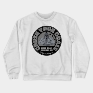 Crush Your Goals. Crewneck Sweatshirt